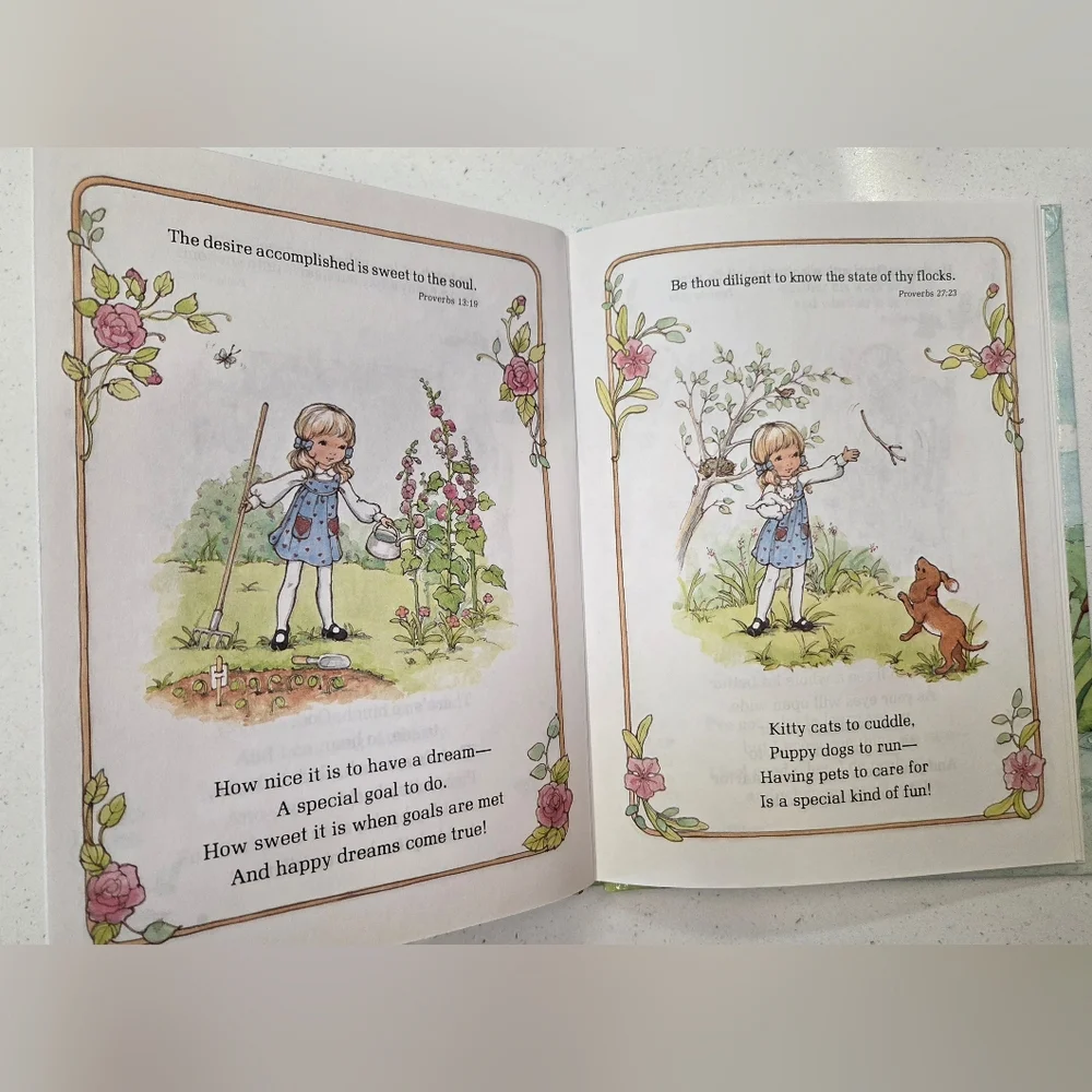 Alice In Bibleland Psalms And Proverbs Hardback Illustrated Children's Book - Picture 3 of 4